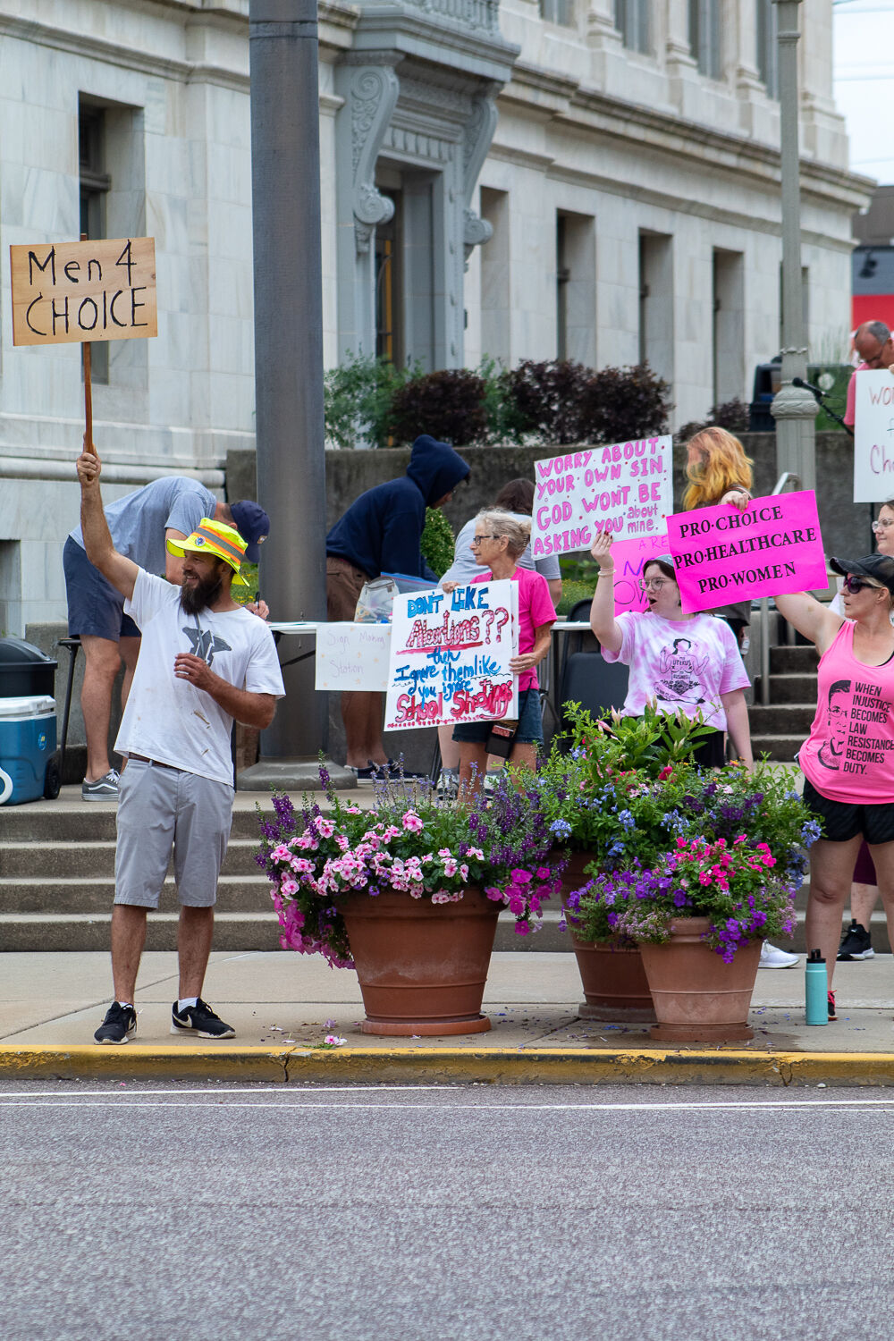 Afternoon Protesters